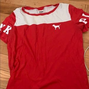 red PINK shirt